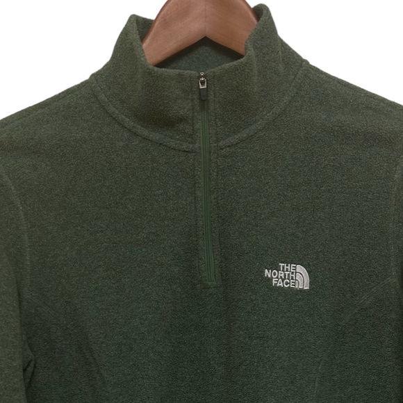 •EUC• Authentic The North Face TKA 100 Half Zip Fleece Jacket (S - Small Medium) - Picture 3 of 10